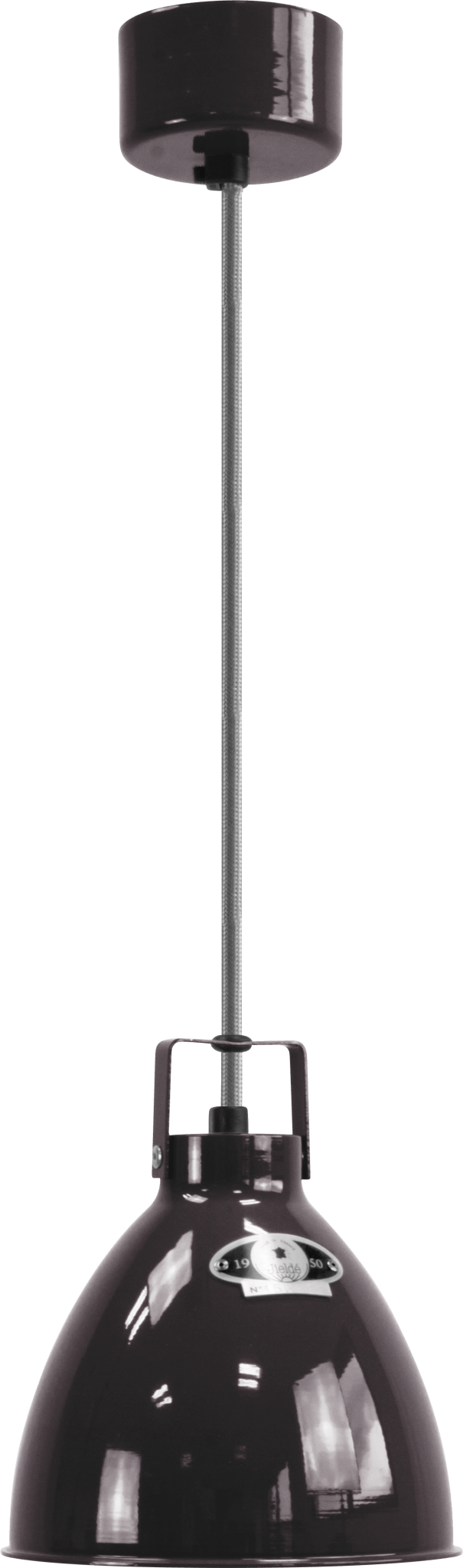 Augustin Pendant - A160 - Glossy Finish - Jielde - Pendants - Silver Grey - RAL9006 - Gold - HORNE