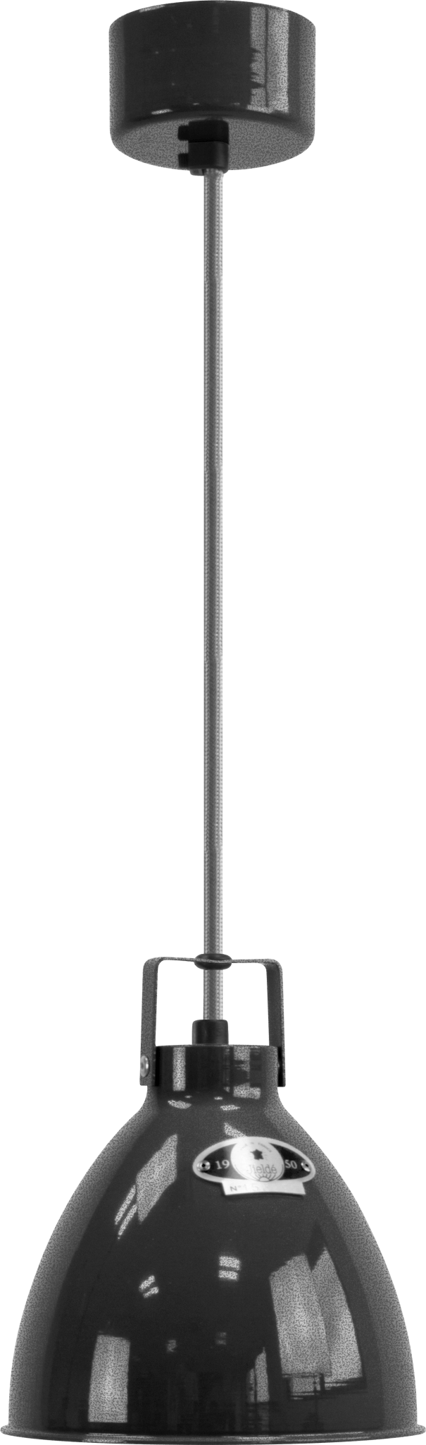 Augustin Pendant - A160 - Glossy Finish - Jielde - Pendants - Silver Grey - RAL9006 - Gold - HORNE