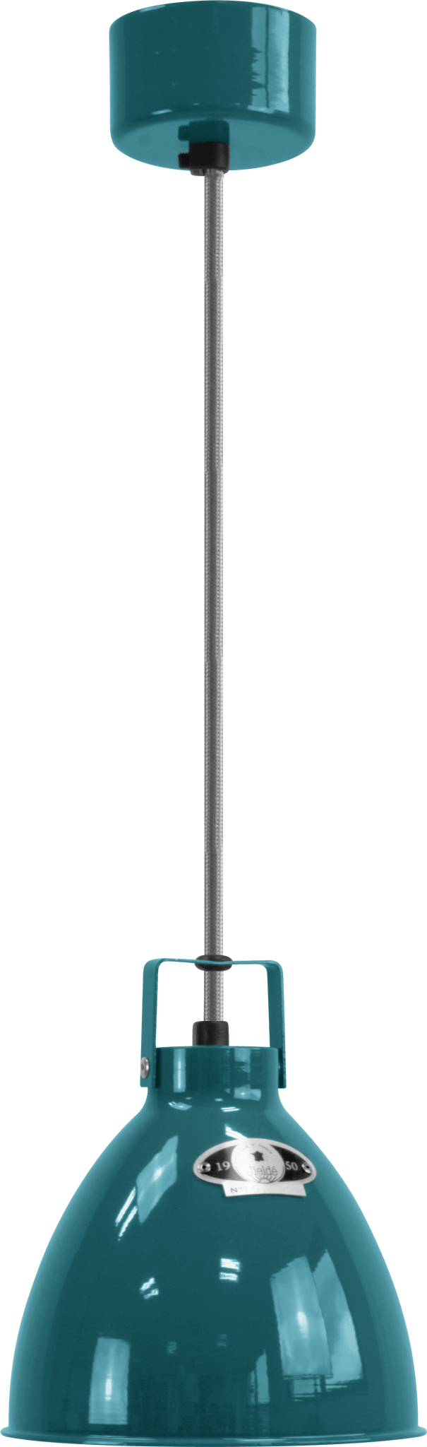 Augustin Pendant - A160 - Glossy Finish - Jielde - Pendants - Silver Grey - RAL9006 - Gold - HORNE