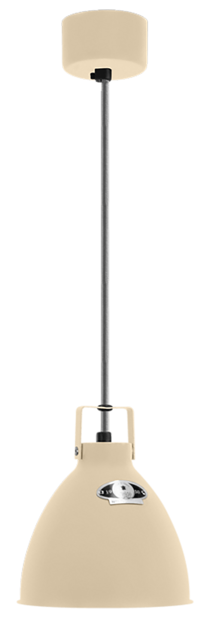 Augustin Pendant - A160 - Matte Finish - Jielde - Pendants - Ivory - RAL1015 - Gold - HORNE
