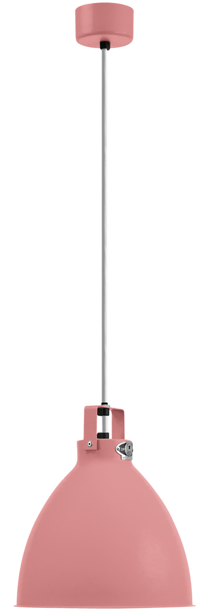 Augustin Pendant - A240 - Glossy Finish - Jielde - Pendants - Old Rose - RAL 3014 - Gold - HORNE