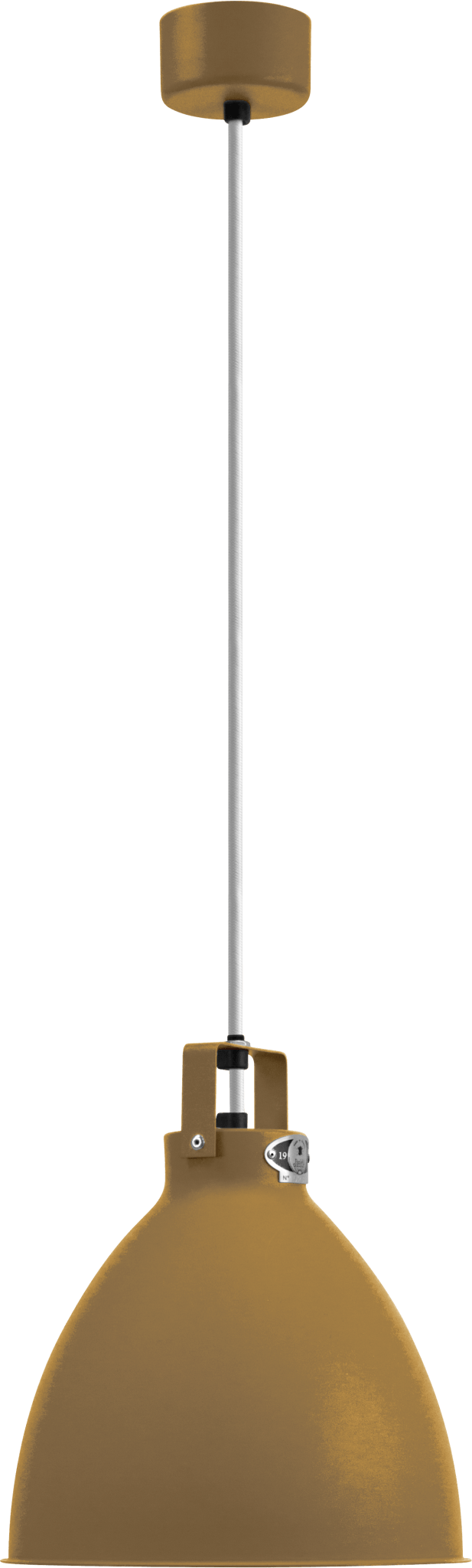 Augustin Pendant - A240 - Glossy Finish - Jielde - Pendants - Bronze - RAL1036 - Gold - HORNE