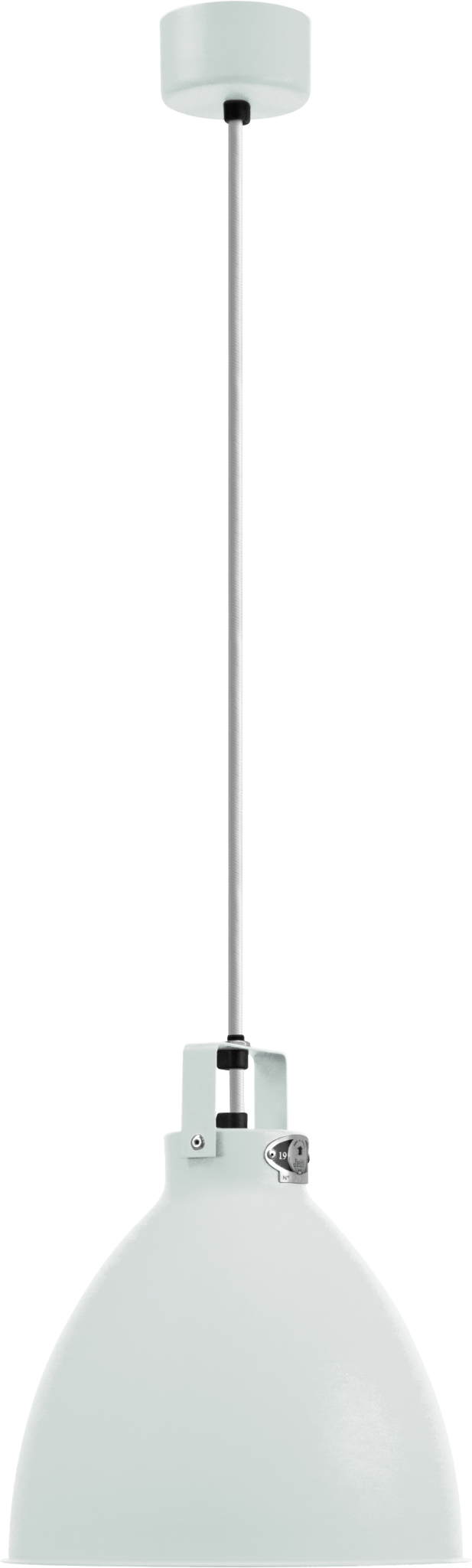 Augustin Pendant - A240 - Glossy Finish - Jielde - Pendants - White - Gold - HORNE