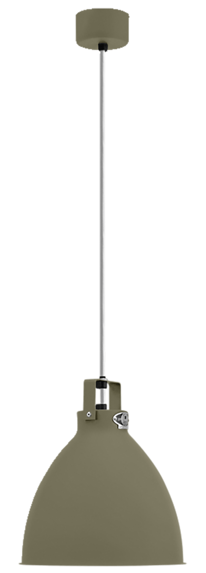 Augustin Pendant - A240 - Matte Finish - Jielde - Pendants - Khaki - RAL7002 - Gold - HORNE