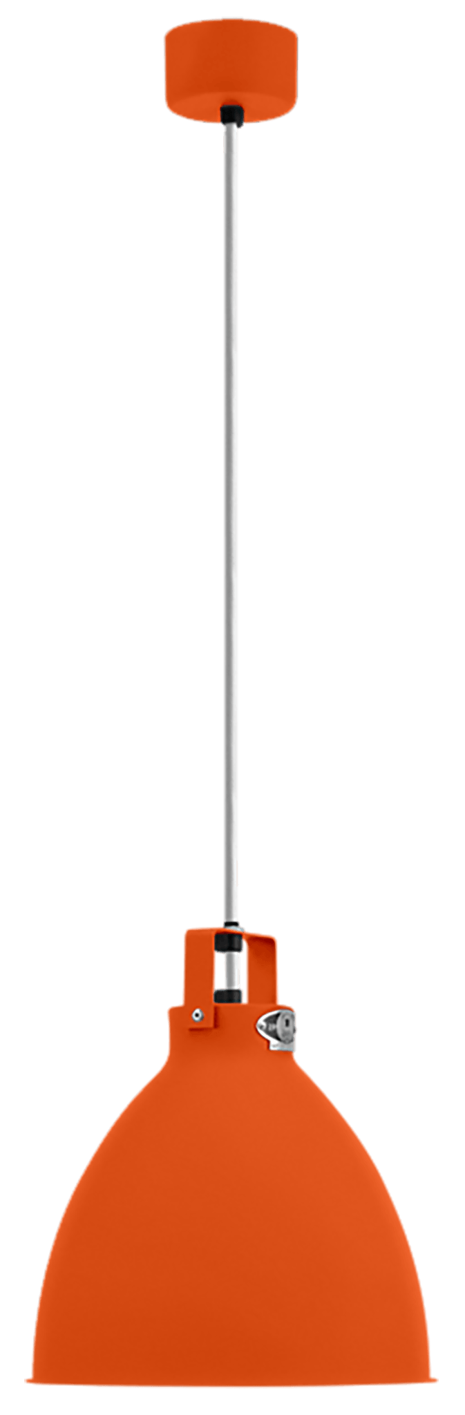 Augustin Pendant - A240 - Matte Finish - Jielde - Pendants - Orange - RAL2004 - Gold - HORNE