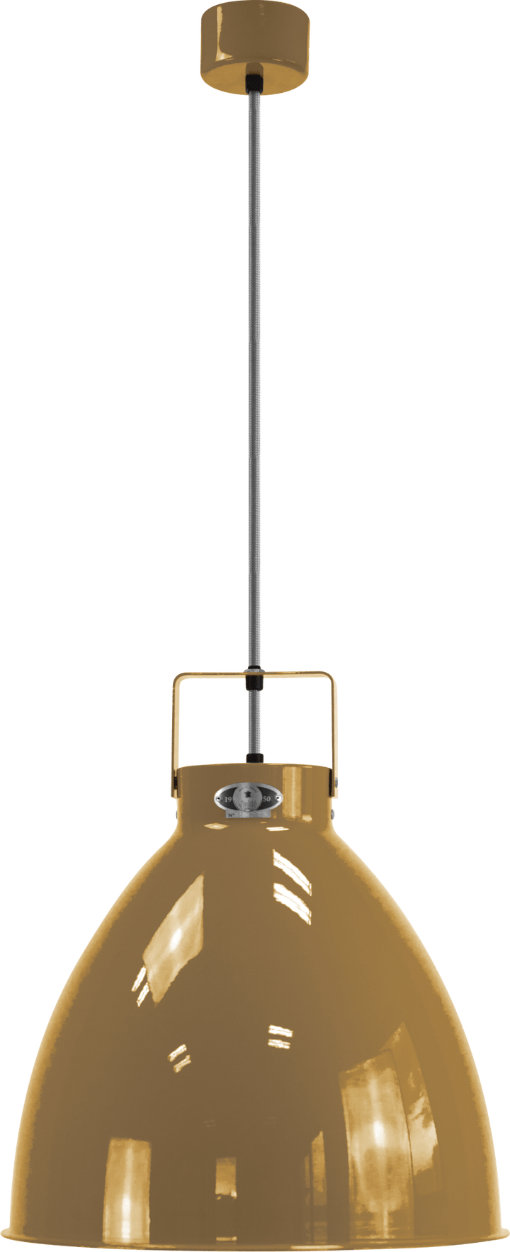 Augustin Pendant - A360 - Glossy Finish - Jielde - Pendants - Bronze - RAL1036 - Gold - HORNE