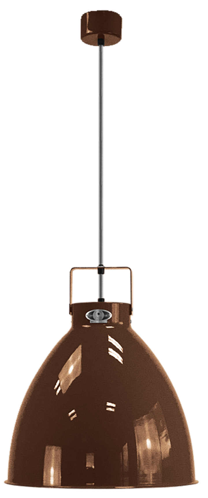 Augustin Pendant - A360 - Glossy Finish - Jielde - Pendants - Hammered Copper - Gold - HORNE