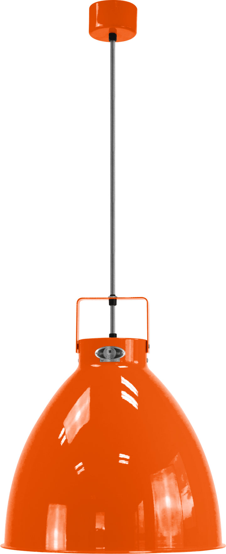 Augustin Pendant - A360 - Glossy Finish - Jielde - Pendants - Orange - RAL2004 - Gold - HORNE