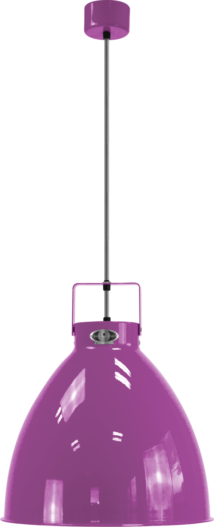Augustin Pendant - A360 - Glossy Finish - Jielde - Pendants - Fuschia - RAL4008 - Gold - HORNE
