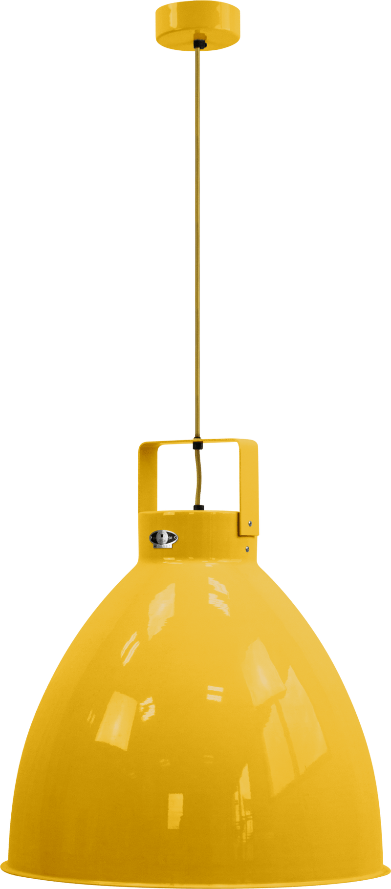 Augustin Pendant - A540 - Glossy FInish - Jielde - Pendants - Burgundy - RAL3005 - Gold - HORNE
