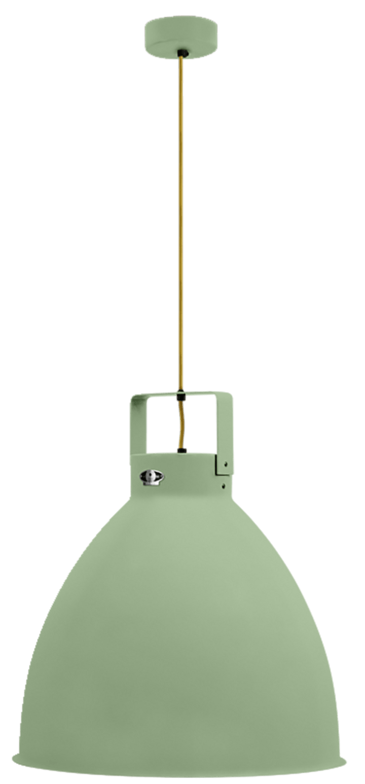 Augustin Pendant - A540 - Matte FInish - Jielde - Pendants - Water Green - RAL6019 - Gold - HORNE