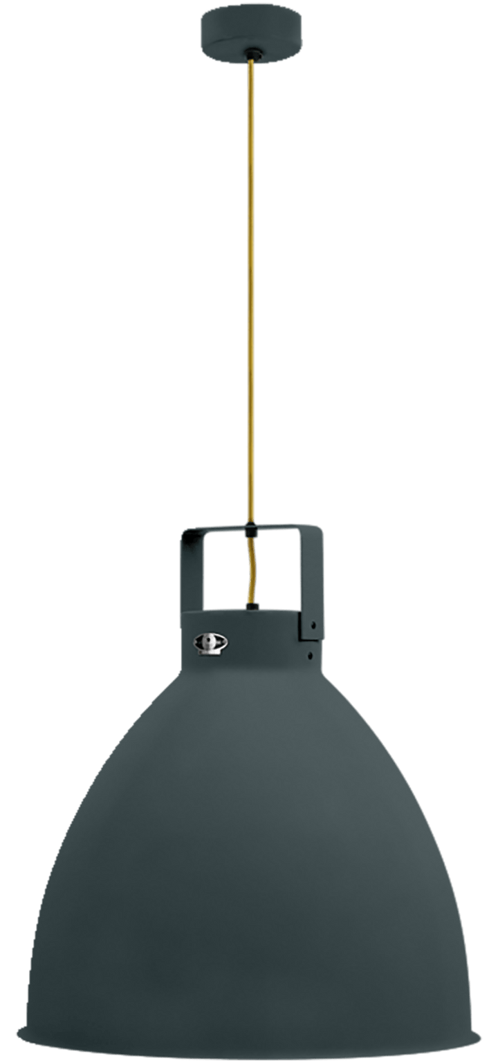 Augustin Pendant - A540 - Matte FInish - Jielde - Pendants - Granite Grey - RAL7026 - Gold - HORNE