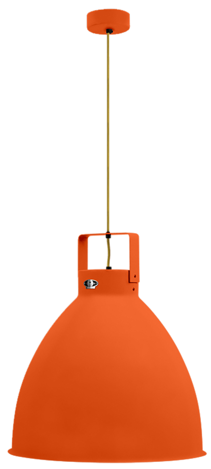 Augustin Pendant - A540 - Matte FInish - Jielde - Pendants - Orange - RAL2004 - Gold - HORNE