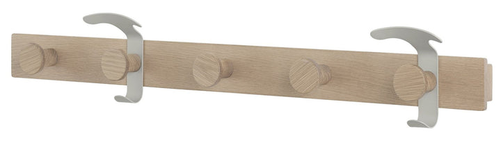 Avail Coat Rack - Muuto - Coat + Key Racks - Oak/Grey - HORNE