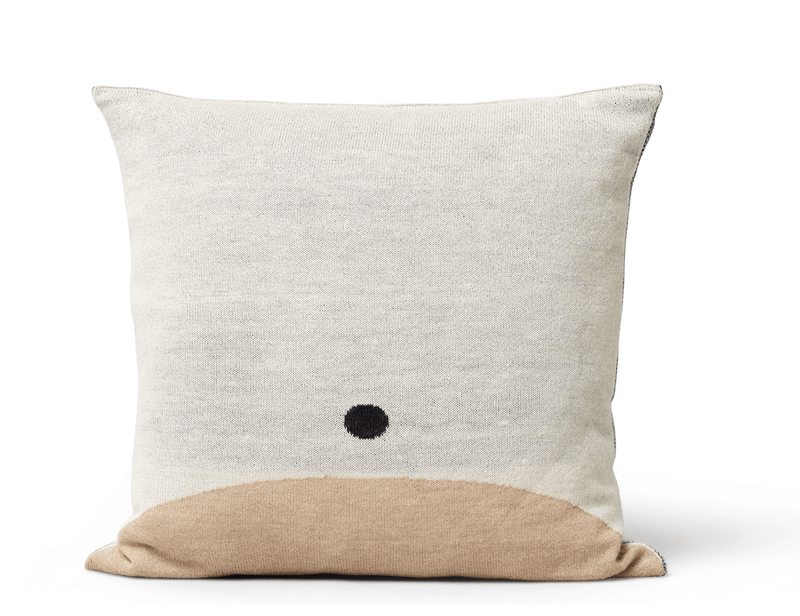 Aymara Throw Pillow - Square - Form + Refine - Blankets + Throws + Pillows - Pattern Cream - HORNE