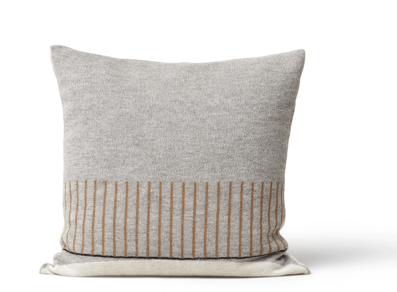 Aymara Throw Pillow - Square - Form + Refine - Blankets + Throws + Pillows - Pattern Cream - HORNE