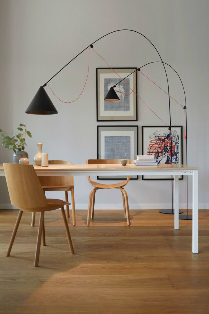 Ayno Floor Lamp - Midgard - Floor Lamps - Orange - Large - HORNE