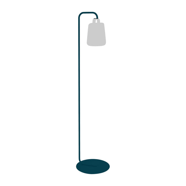 Balad Upright Stand - Small - Fermob - Outdoor Lights - Acapulco Blue - HORNE