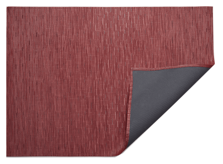 Bamboo Floor Mat - Chilewich - Rugs - Small - Cranberry - HORNE