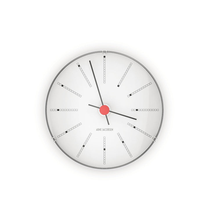 Bankers Wall Clock - Arne Jacobsen Clocks - Clocks - 4.7"Ø - White - HORNE