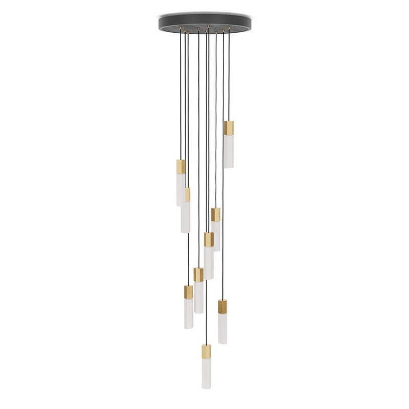 Basalt Nine Pendant - Tala - Brass - HORNE