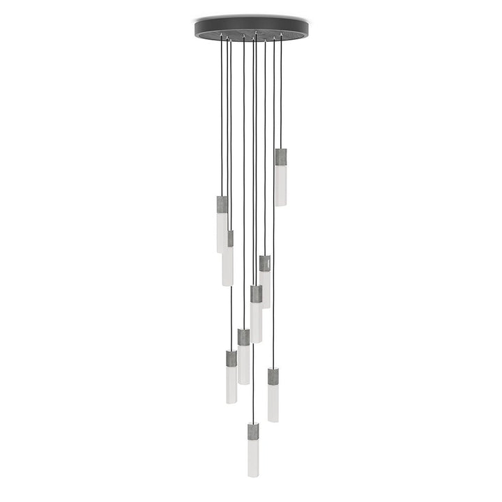 Basalt Nine Pendant - Tala - Stainless Steel - HORNE