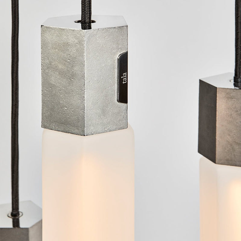Basalt Triple Pendant - Tala - Brass - HORNE