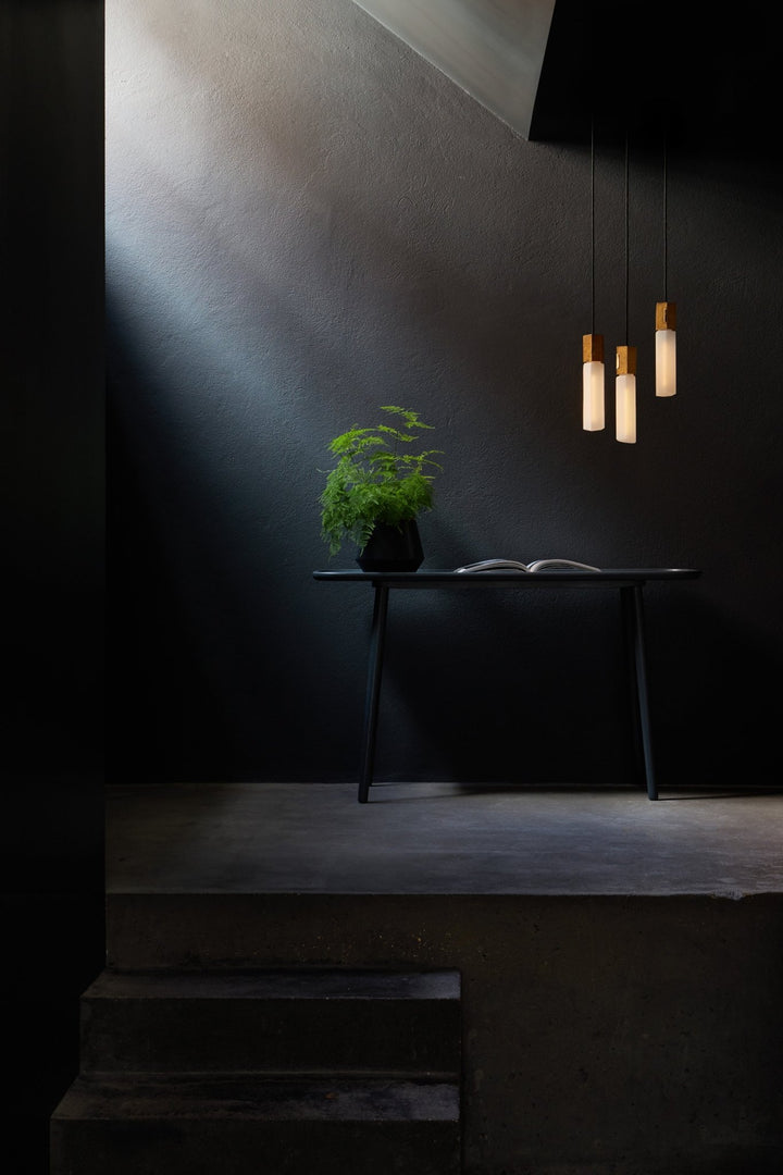 Basalt Triple Pendant - Tala - Stainless Steel - HORNE
