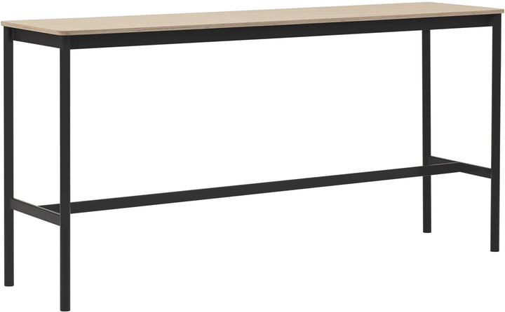 Base High Table 2 - Muuto - Table + Task - Oak Veneer Top & Black Base - HORNE