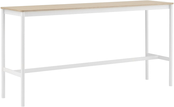 Base High Table 2 - Muuto - Table + Task - Oak Veneer Top & White Base - HORNE