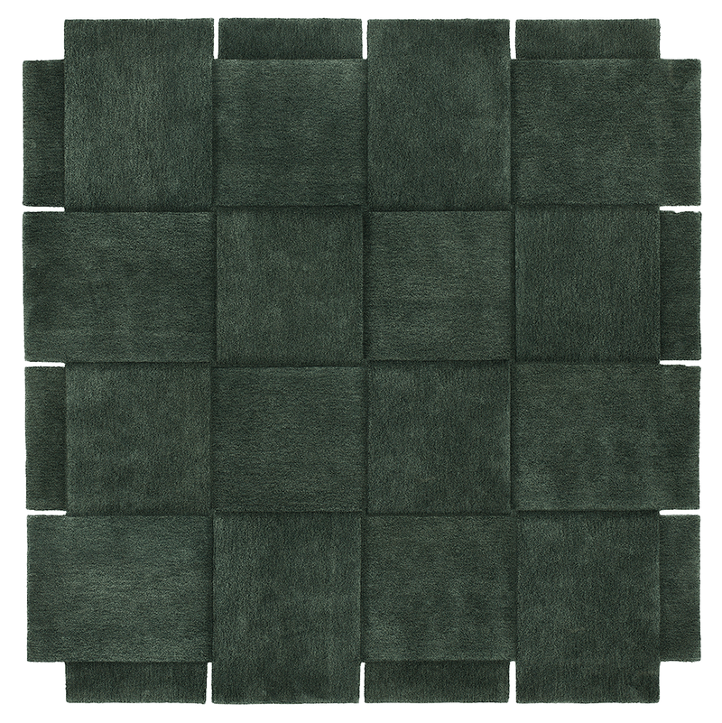 Basket Rug - Design House Stockholm - Rugs - Large - Beige - HORNE