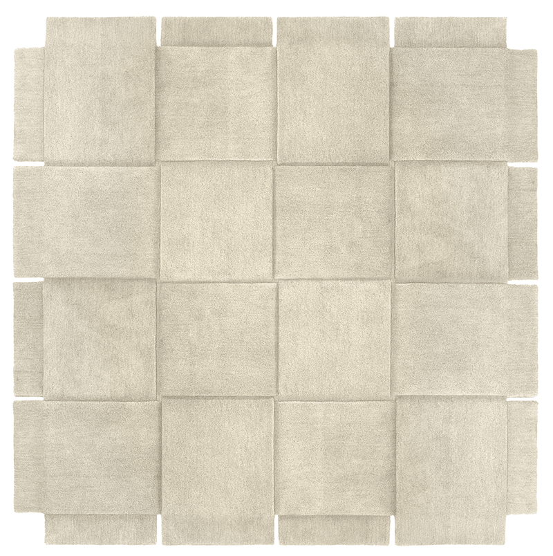 Basket Rug - Design House Stockholm - Rugs - Large - Beige - HORNE