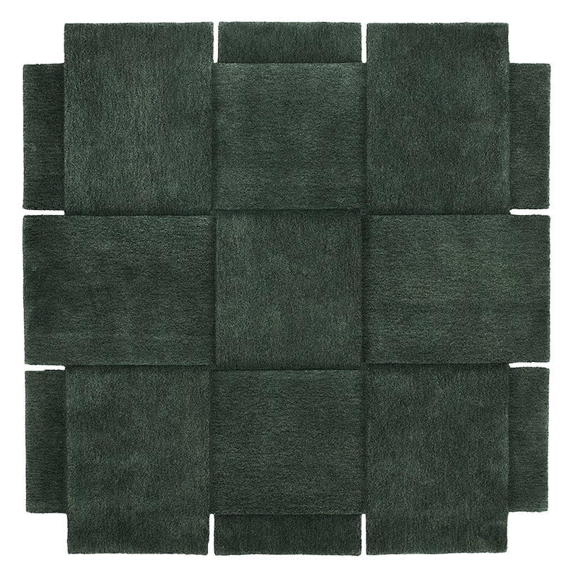 Basket Rug - Design House Stockholm - Rugs - Large - Beige - HORNE