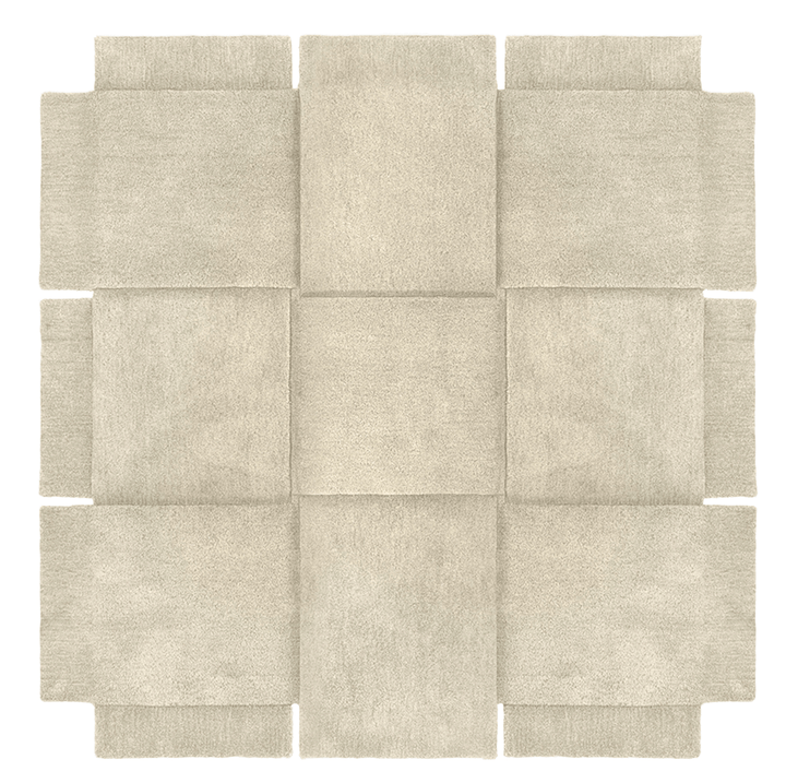 Basket Rug - Design House Stockholm - Rugs - Small - Beige - HORNE