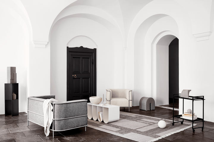 Bauhaus Trolley - Kristina Dam - Trolleys + Carts - Black - HORNE