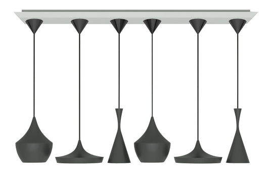 Beat Range Linear LED Pendant System - Tom Dixon - Pendants - HORNE