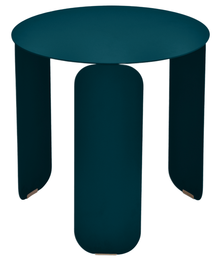 BeBop Low Table Ø18" - Fermob - Tables + Desks - Acapulco Blue - HORNE