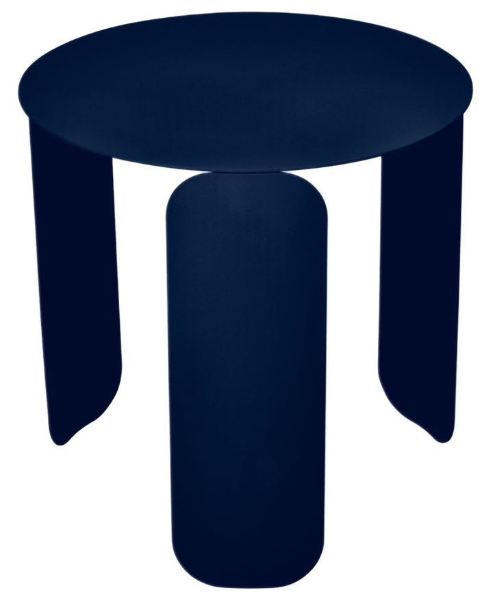 BeBop Low Table Ø18" - Fermob - Tables + Desks - Deep Blue - HORNE