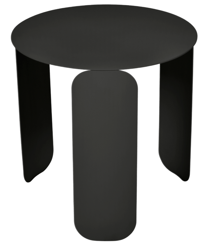 BeBop Low Table Ø18" - Fermob - Tables + Desks - Liquorice - HORNE