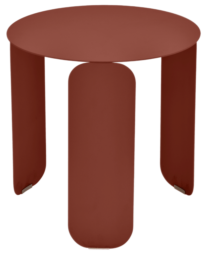 BeBop Low Table Ø18" - Fermob - Tables + Desks - Red Ochre - HORNE