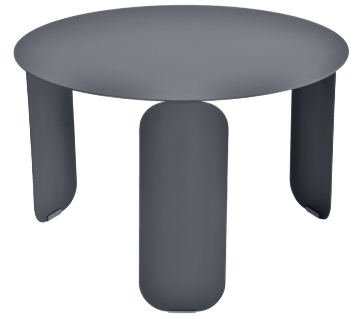 BeBop Low Table Ø24" - Fermob - Tables + Desks - Anthracite - HORNE