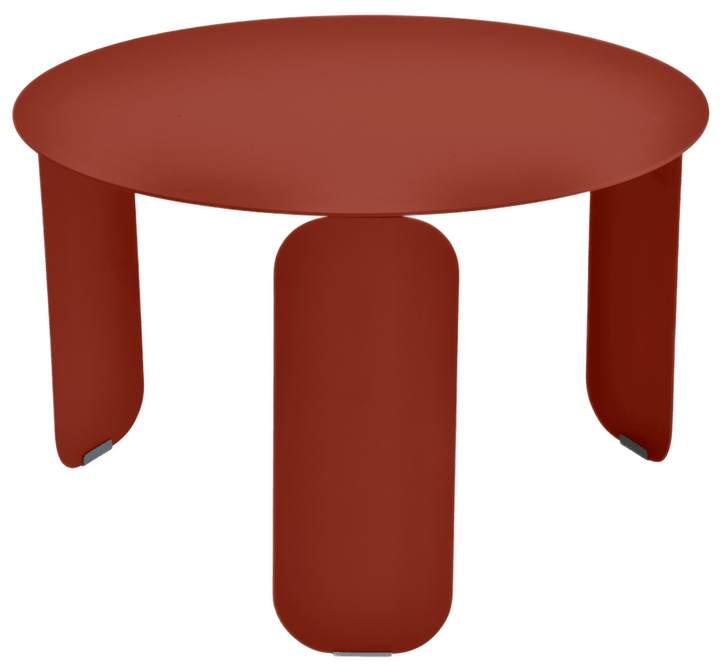 BeBop Low Table Ø24" - Fermob - Tables + Desks - Red Ochre - HORNE