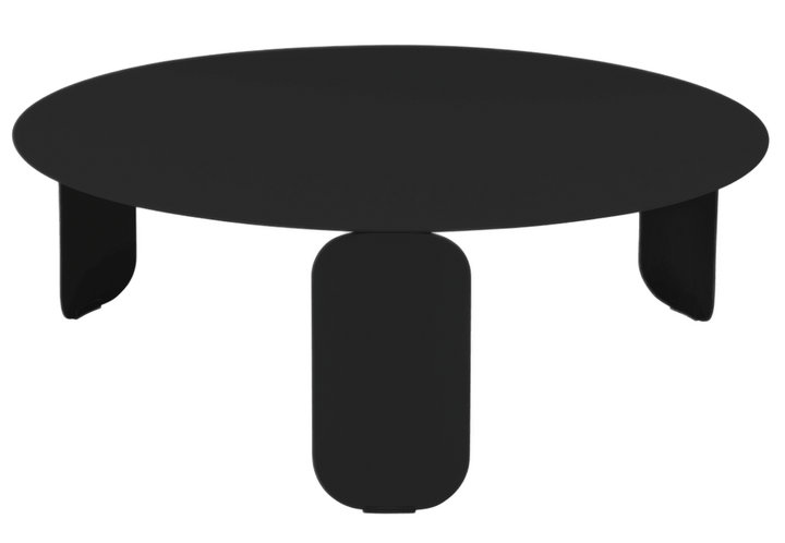 BeBop Low Table Ø31" - Fermob - Tables + Desks - Liquorice - HORNE