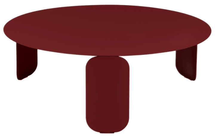 BeBop Low Table Ø31" - Fermob - Tables + Desks - Chili Red - HORNE