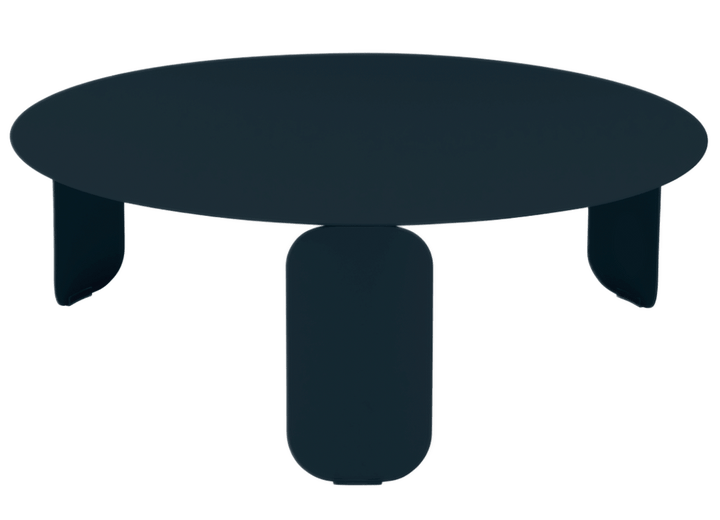 BeBop Low Table Ø31" - Fermob - Tables + Desks - Deep Blue - HORNE