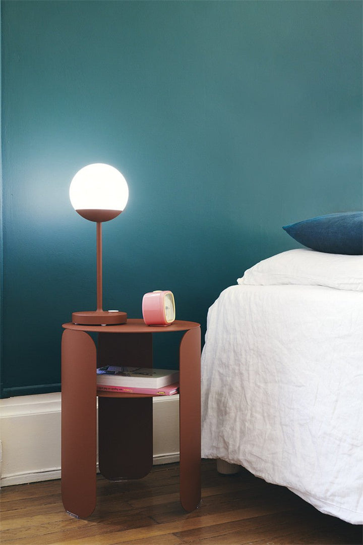 Bebop Side Table - Fermob - Tables + Desks - Lapilli Grey - HORNE