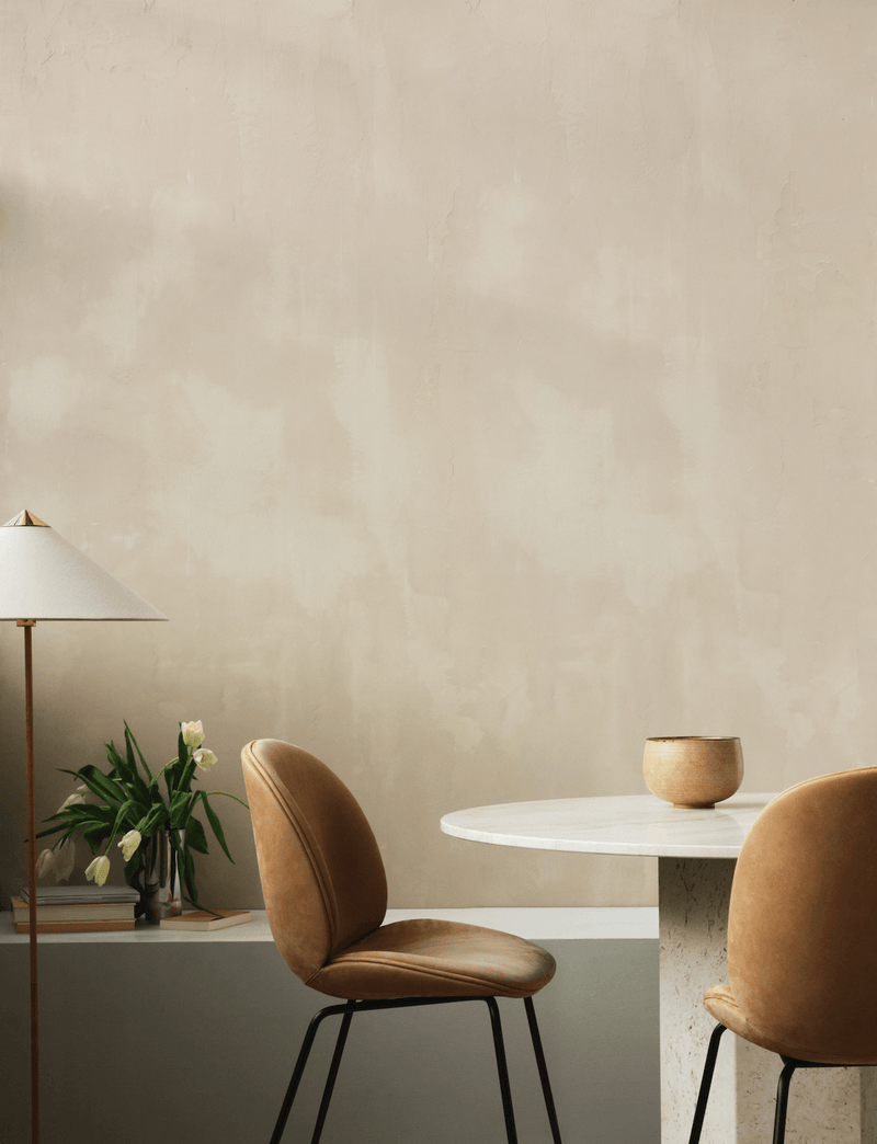 Beetle Dining Chair - Fully Upholstered - Gubi - Chairs - Matte Black - Canvas 2 - 0674 - HORNE