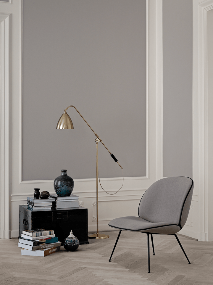 Beetle Lounge Chair - Gubi - Chairs - Matte Black - Canvas 2 - 0674 - HORNE