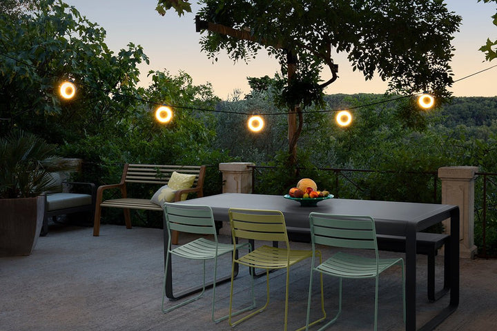 Bellevie Bench - Fermob - Outdoor Furniture - Lapilli Grey - HORNE