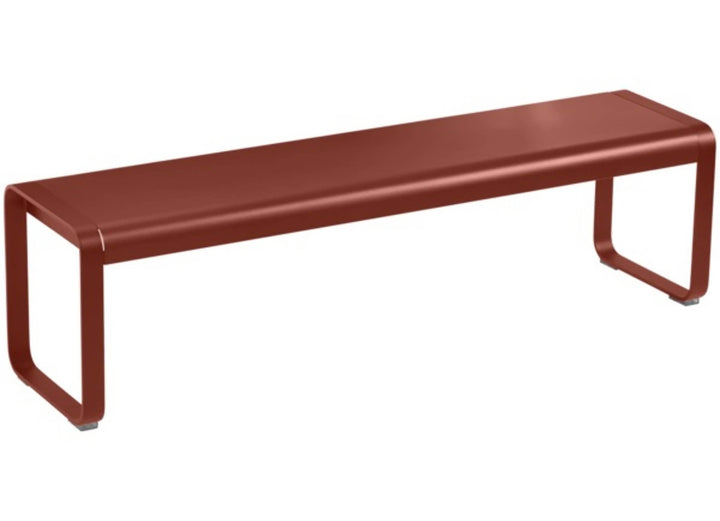 Bellevie Bench - Fermob - Outdoor Furniture - Red Ochre - HORNE